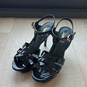 Black YSL heels Size:EU 37.5